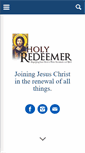 Mobile Screenshot of holyredeemer.us